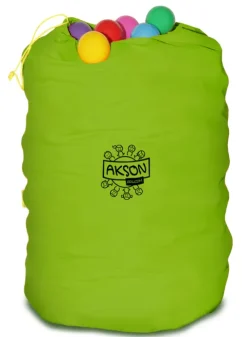 Worek na piłki suchy basen mały- zielony