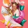 Wrotka Disco balon foliowy 74x51 cm