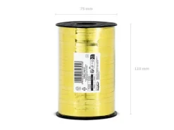 Wstążka plastikowa metaliczna
