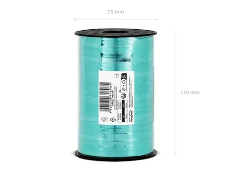 Wstążka plastikowa metalizowana do balonów 5mm 225m