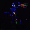 Wstążki do tańca 50 cm na rękę Neonowe UV 1 szt.