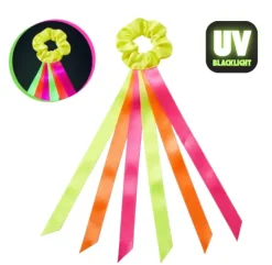 Wstążki do tańca 50 cm na rękę Neonowe UV 1 szt.