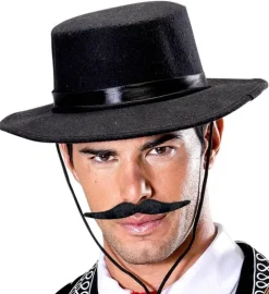 Wąsy czarne hiszpańskie Dali zorro kucharz