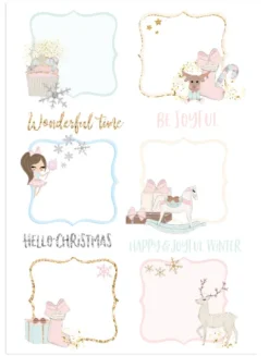 Wycinanki A4 blok papierów kreatywnych Frosty Pastels 20 ark.