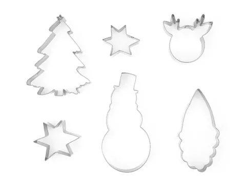 Wykrawacze do ciastek Merry Christmas 6 szt.