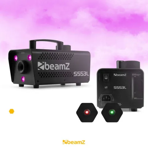 Wytwornica dymu z efektem LED RGB S553L Beamz