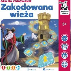 Zakodowana Wieża. Gra na kodowanie Kapitan Nauka