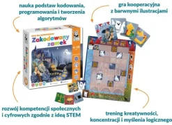ZAKODOWANY ZAMEK. GRA NA KODOWANIE KAPITAN NAUKA