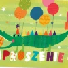Zaproszenie na przyjęcie urodziny krokodyl