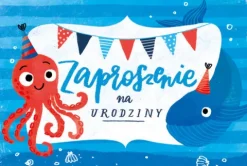 Zaproszenie na przyjęcie urodziny wodny świat
