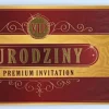Zaproszenie na przyjęcie urodzinowe Bilet Wstępu VIP 1 szt.