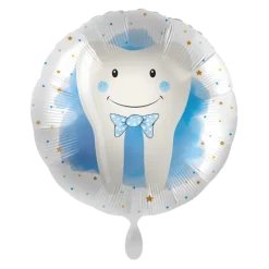 Ząbek Mr. Tooth balon foliowy okrągły 18 cali