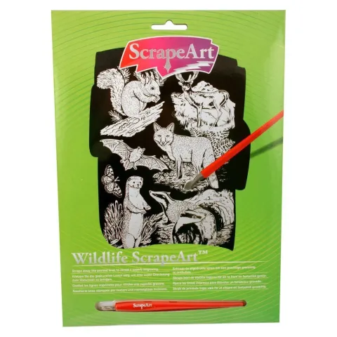 Zdrapywanka kreatywna zwierzęta ScrapeArt