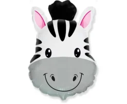 ZEBRA balon foliowy 68 x 48 cm