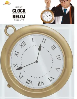 Zegar Alicja w Krainie Czarów rekwizyt 20 cm