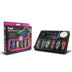 Zestaw Farby świecące w UV NEON PaintGlow 6 x 13ml