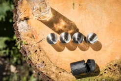 Zestaw kieliszków turystycznych 4 szt. metalowe