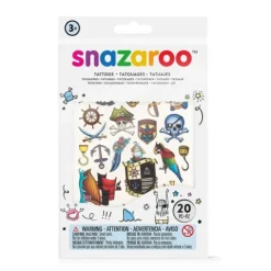 Zestaw Tatuaże Snazaroo tymczasowe 20 sztuk Tattoo