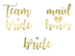Zestaw tatuaży team bride na WIECZÓR PANIEŃSKI