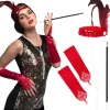 Zestaw dodatków do stroju w stylu retro lata '20 styl Flapper