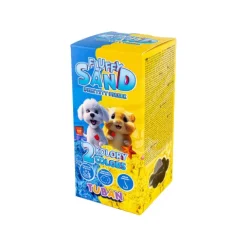 Zestaw FLUFFY SAND Puszysty piasek 2x70g niebiesko żółty