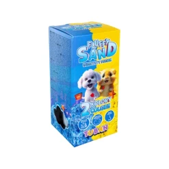 Zestaw FLUFFY SAND Puszysty piasek 2x70g niebiesko żółty