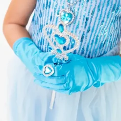 Zestaw księżniczki z bajki Diadem Berło Warkocz ELSA