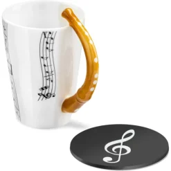 Zestaw muzyka duo - Kubek FLET + podkładka