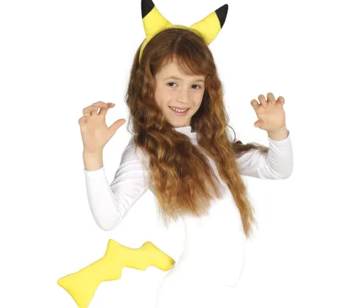 Zestaw Pokemon Pikachu opaska ogon