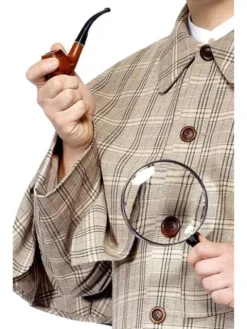 Zestaw Sherlock Holmes fajka + lupa DZIADEK