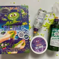 Zestaw Slime DIY ALIEN SLIME XL fioletowy zmieniający kolor