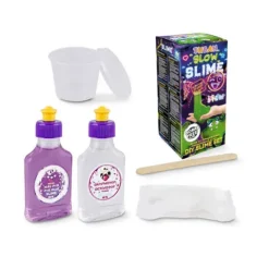 Zestaw Slime DIY Glow Slime, Świecący w ciemności