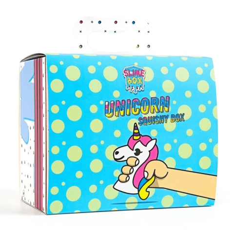 Zestaw SQUISHY BOX UNICORN