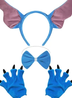 Zestaw Stitch opaska, rękawiczki i mucha rozmiar uniwersalny