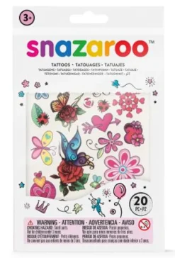 Zestaw Tatuaże Snazaroo tymczasowe 20 sztuk Tattoo