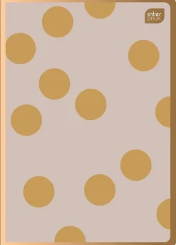 Zeszyt A5 60 kartkowy KRATKA Metallic Satin Gold