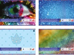 Zeszyt papierów holograficznych B5 6 kartek