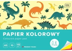 Zeszyt papierów kolorowych A5 10 kartek