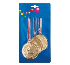 ZŁOTY MEDAL pierwsze miejsce zestaw 3 szt.